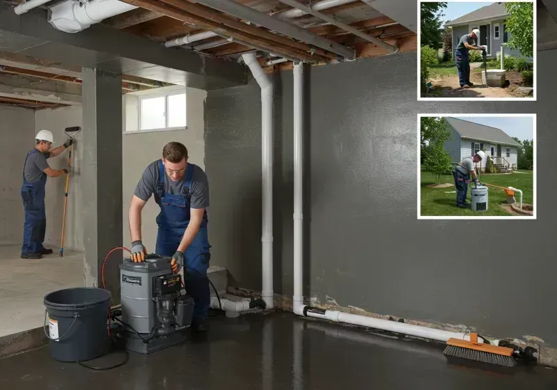 Basement Waterproofing and Flood Prevention process in Green Valley, AZ